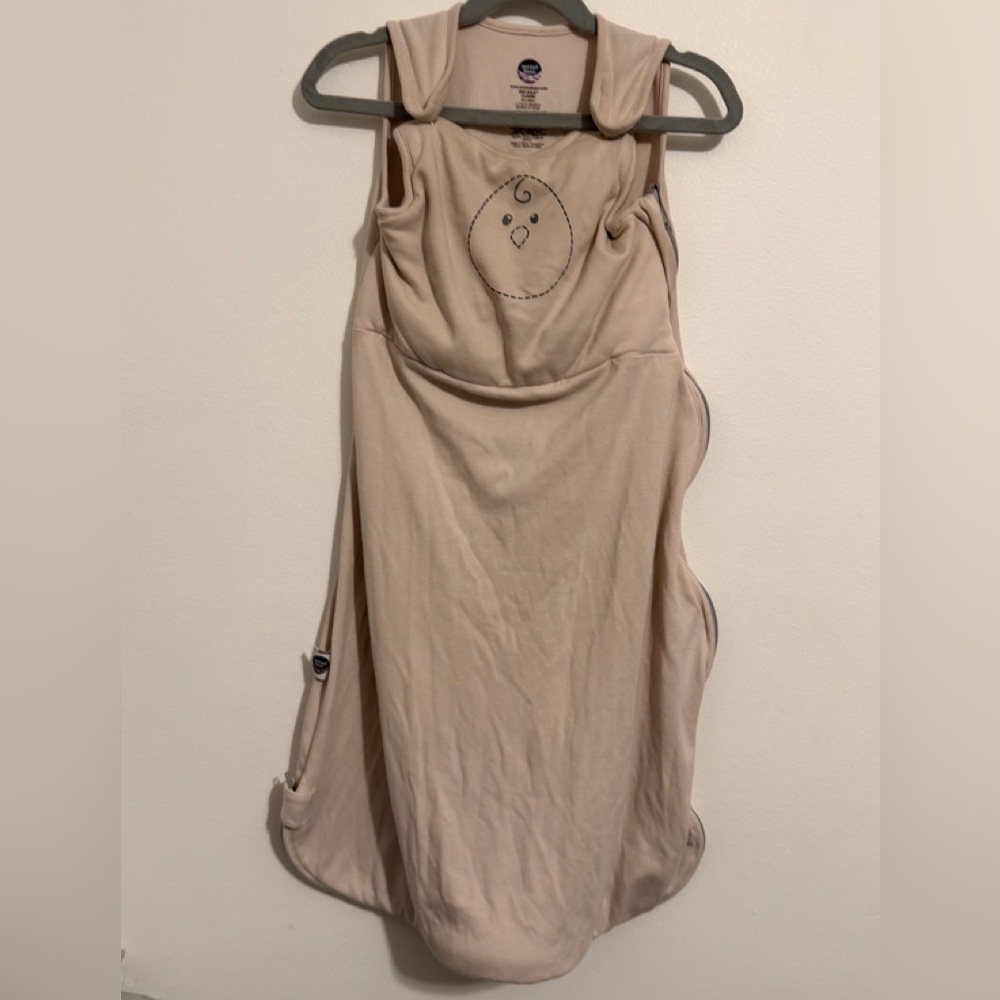 Cream Taupe size large nested bean sleep sack. 15-24 months, like new!